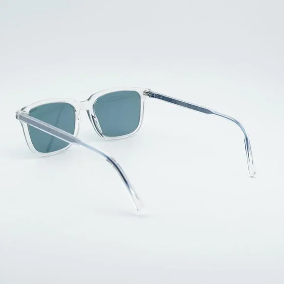 Dior INDIOR S1I 85B7 Sunglasses Transparent Square Frame, Blue Lenses - Picture 3 of 9